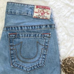 True Religion Light Blue Women's Boot Cut Jeans Size 27